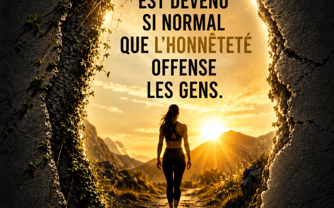 Rester authentique : le courage silencieux qui transforme une vie